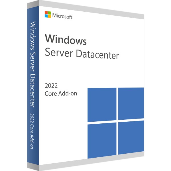 Windows Server 2022 Datacenter Core Add-on Uitbreidingslicentie