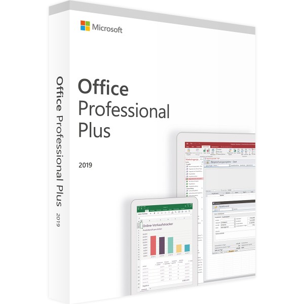 Microsoft Office 2019 Professional Plus | für Windows - Accountgebunden