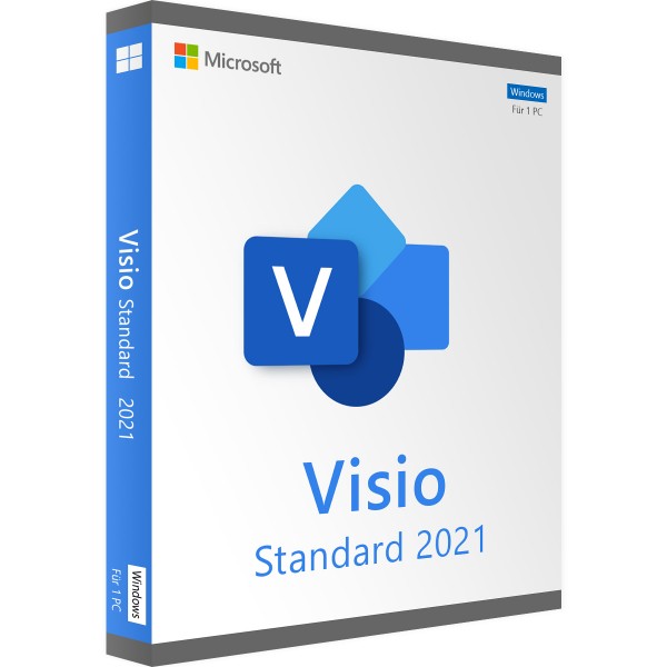 Microsoft Visio 2021 Standaard | voor Windows - Kleinhandel